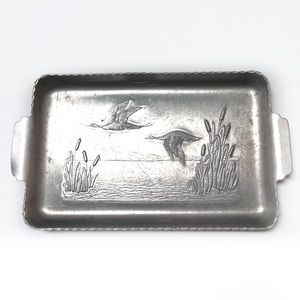 Vintage Aluminum Tray